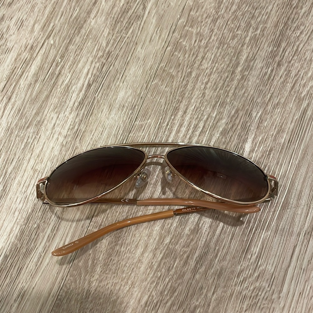 Target sunglasses, bridge in between.